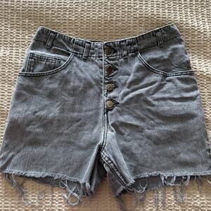 Vintage 80s Georges Marciano for Guess Cut Off Denim Jean Shorts Women